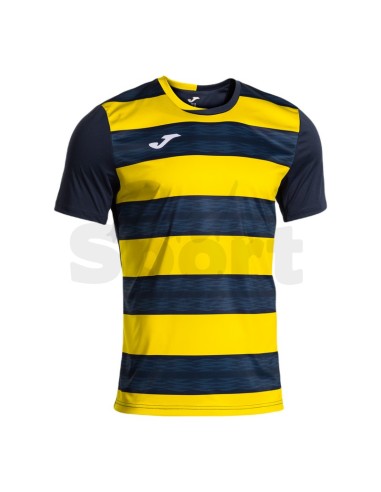 JOMA MAGLIA MANICA CORTA EUROPA VI GIALLO BLU
