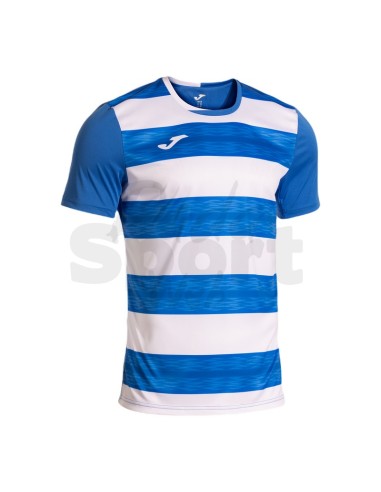 JOMA MAGLIA MANICA CORTA EUROPA VI AZZURRO BIANCO