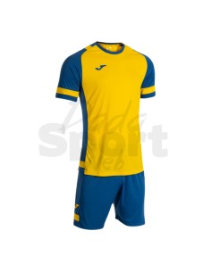 JOMA SET CALCIO LIDER  GIALLO AZZURRO