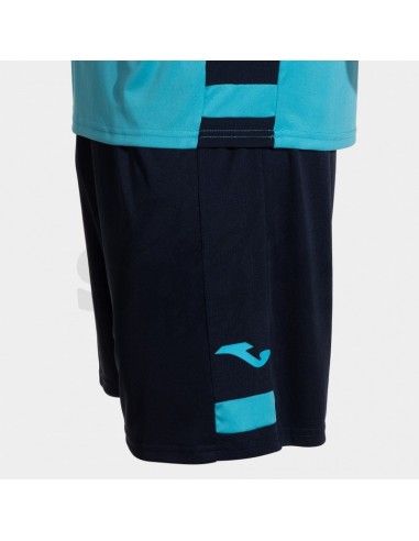 Joma Lider  Set Calcio Turchese Fluo/Blu Uomo