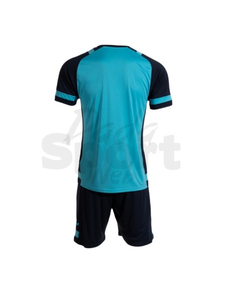 Joma Lider  Set Calcio Turchese Fluo/Blu Uomo