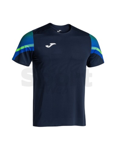 T-SHIRT ELITE XI UOMO BLU VERDE FLUO