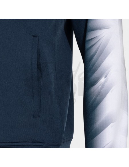 JOMA FELPA ELITE XI BLU BIANCO