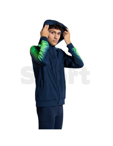 JOMA FELPA ELITE XI BLU VERDE FLUO