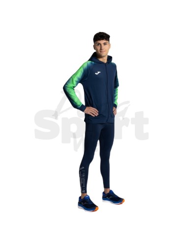 JOMA FELPA ELITE XI BLU VERDE FLUO