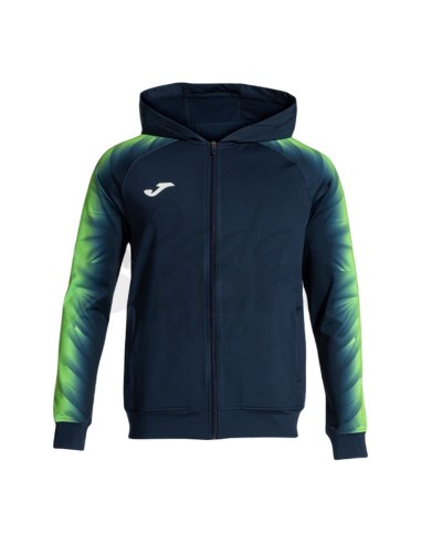JOMA FELPA ELITE XI BLU VERDE FLUO