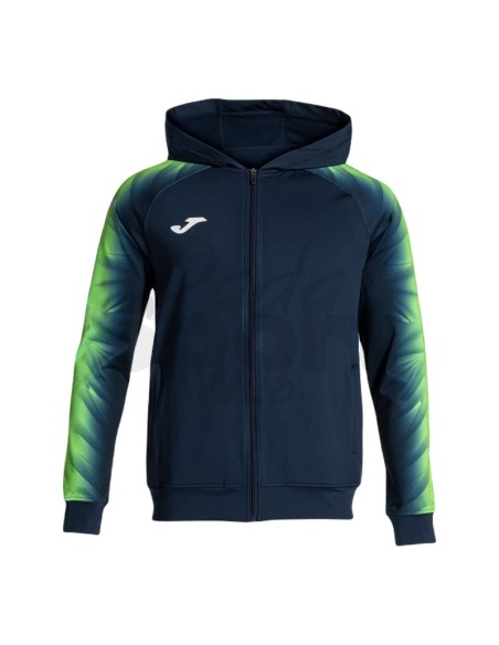 JOMA FELPA ELITE XI BLU VERDE FLUO