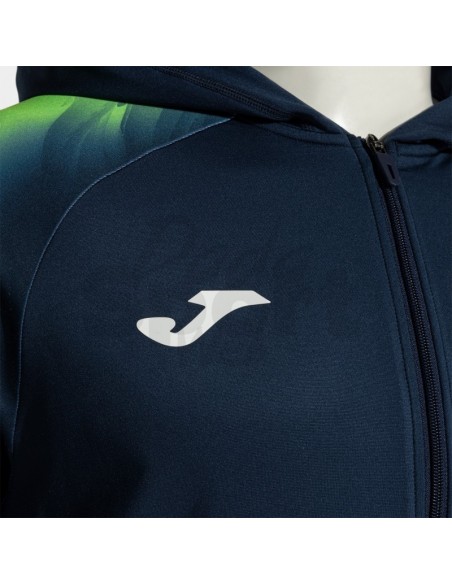 JOMA FELPA ELITE XI BLU VERDE FLUO