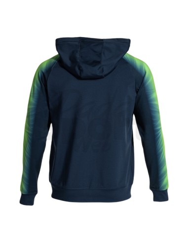JOMA FELPA ELITE XI BLU VERDE FLUO