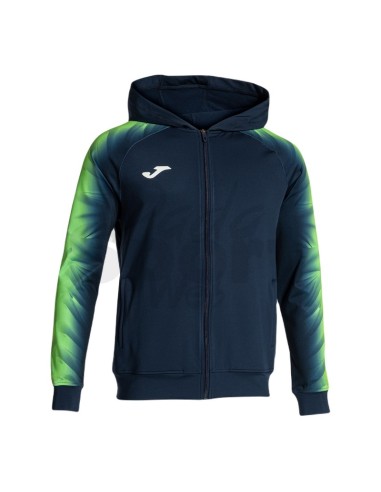 JOMA FELPA ELITE XI BLU VERDE FLUO