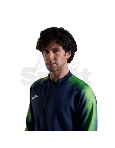 JOMA GIACCA ELITE XI BLU VERDE FLUO