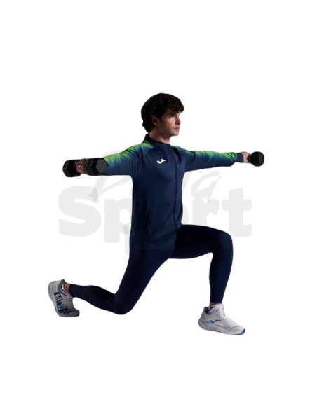 JOMA GIACCA ELITE XI BLU VERDE FLUO