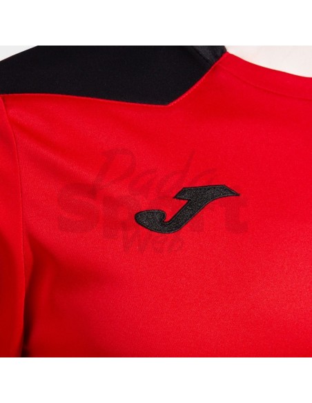 JOMA CALCIO MAGLIA MANICA LUNGA CHAMPIONSHIP VI ROSSO NERO
