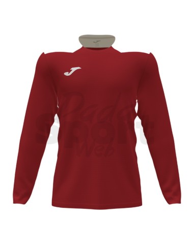 JOMA CALCIO MAGLIA MANICA LUNGA CHAMPIONSHIP VI GRANATA BIANCO