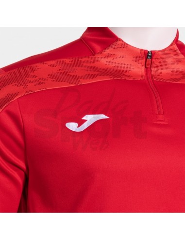 FELPA CON MEZZA ZIP CHAMPIONSHIP VIII ROSSO