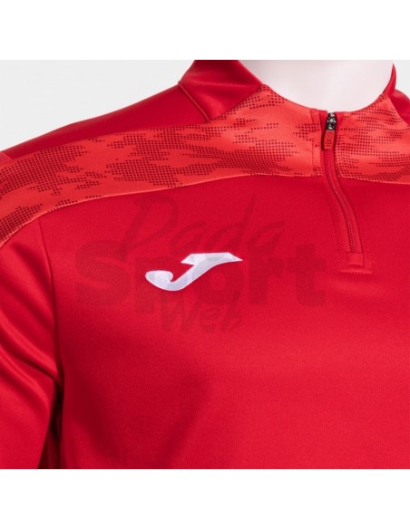 FELPA CON MEZZA ZIP CHAMPIONSHIP VIII ROSSO