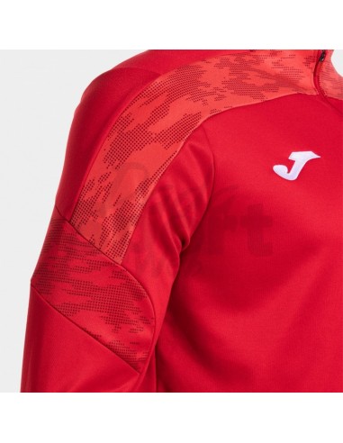 FELPA CON MEZZA ZIP CHAMPIONSHIP VIII ROSSO