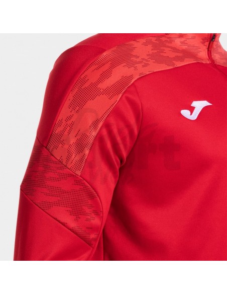 FELPA CON MEZZA ZIP CHAMPIONSHIP VIII ROSSO