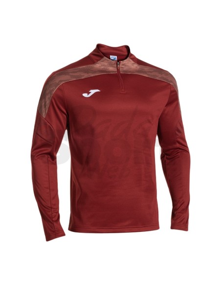 FELPA CON MEZZA ZIP CHAMPIONSHIP VIII GRANATA