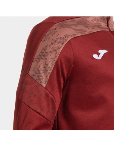 FELPA CON MEZZA ZIP CHAMPIONSHIP VIII GRANATA