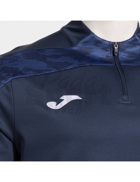 FELPA CON MEZZA ZIP CHAMPIONSHIP VIII BLU