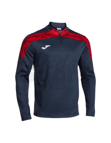 FELPA CON MEZZA ZIP CHAMPIONSHIP VIII BLU ROSSO