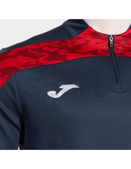 FELPA CON MEZZA ZIP CHAMPIONSHIP VIII BLU ROSSO