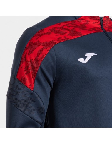 FELPA CON MEZZA ZIP CHAMPIONSHIP VIII BLU ROSSO