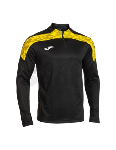 FELPA CON MEZZA ZIP CHAMPIONSHIP VIII NERO GIALLO