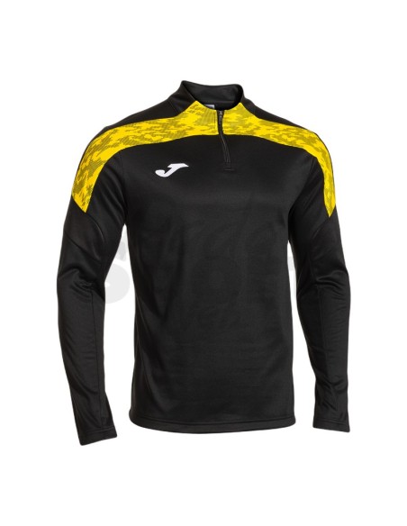 FELPA CON MEZZA ZIP CHAMPIONSHIP VIII NERO GIALLO