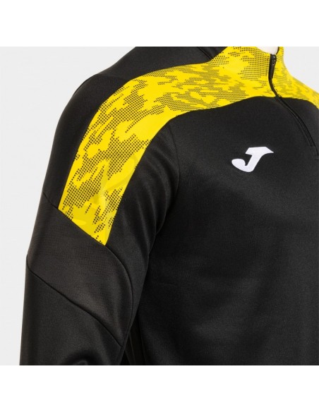 FELPA CON MEZZA ZIP CHAMPIONSHIP VIII NERO GIALLO