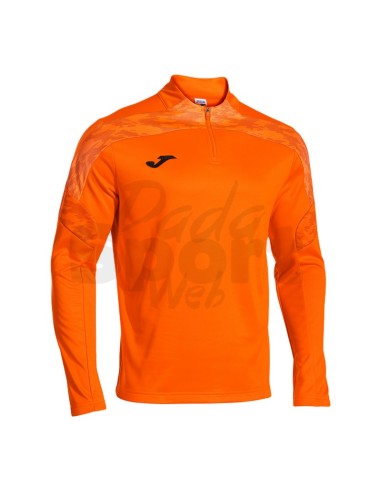 FELPA CON MEZZA ZIP CHAMPIONSHIP VIII ARANCIO