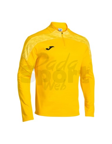 FELPA CON MEZZA ZIP CHAMPIONSHIP VIII GIALLO