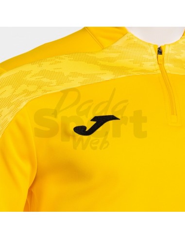 FELPA CON MEZZA ZIP CHAMPIONSHIP VIII GIALLO