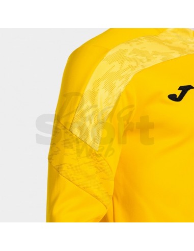 FELPA CON MEZZA ZIP CHAMPIONSHIP VIII GIALLO