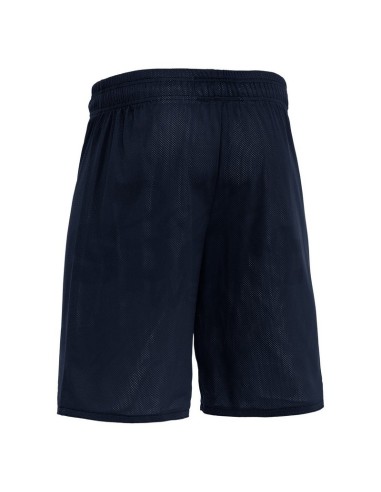 MACRON PANTALONCINO BASKET DOUBLE BLU GIALLO