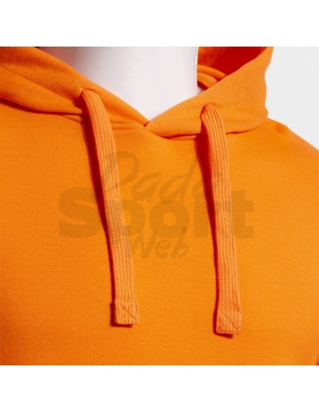 JOMA FELPA CON CAPPUCCIO UNIVERSO ARANCIO