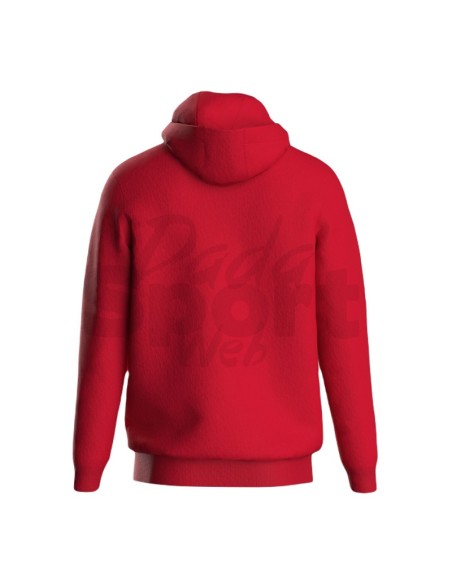 JOMA FELPA CON CAPPUCCIO UNIVERSO ROSSO