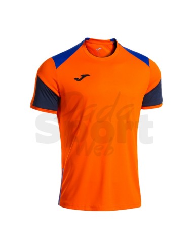 JOMA MAGLIA MANICA CORTA DANUBIO IV ARANCIO AZZURRO