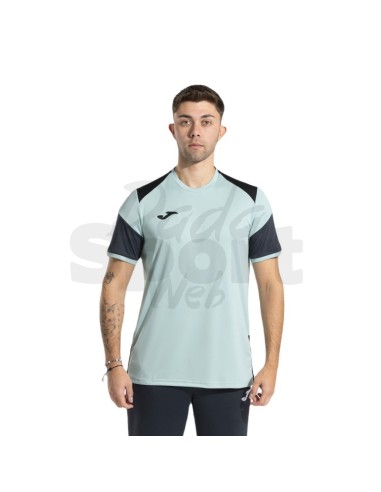 JOMA MAGLIA MANICA CORTA DANUBIO IV GRIGIO ANTRACITE