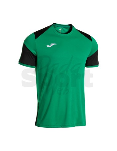 JOMA MAGLIA MANICA CORTA DANUBIO IV VERDE NERO