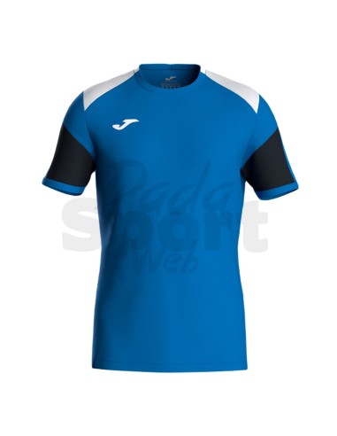 JOMA MAGLIA MANICA CORTA DANUBIO IV AZZURRO NERO