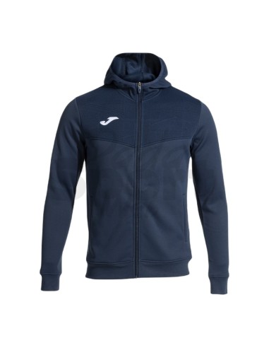 JOMA FELPA CON CAPPUCCIO CAMPUS STREET BLU