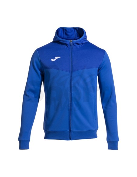 JOMA FELPA CON CAPPUCCIO CAMPUS STREET AZZURRO