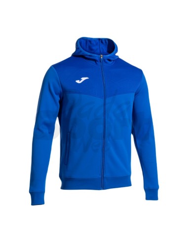 JOMA FELPA CON CAPPUCCIO CAMPUS STREET AZZURRO
