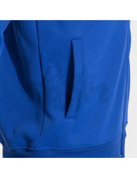 JOMA FELPA CON CAPPUCCIO CAMPUS STREET AZZURRO
