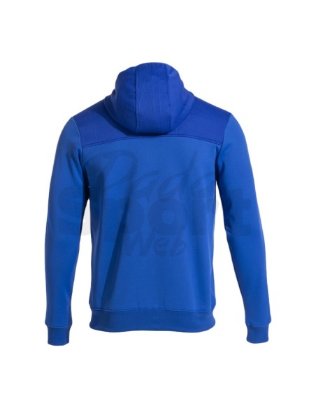 JOMA FELPA CON CAPPUCCIO CAMPUS STREET AZZURRO
