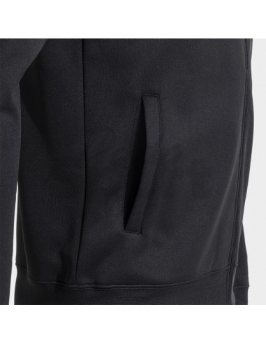 JOMA FELPA CON CAPPUCCIO CAMPUS STREET NERO