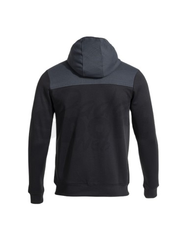 JOMA FELPA CON CAPPUCCIO CAMPUS STREET NERO