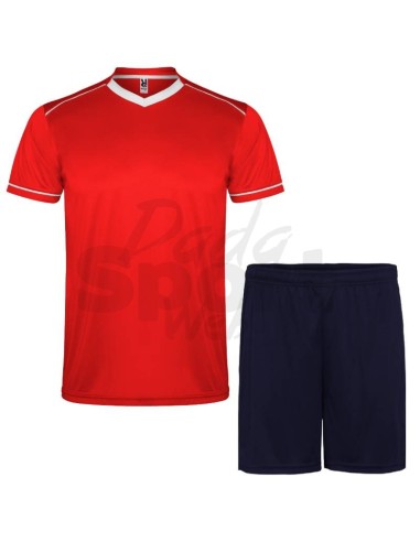 ROLY COMPLETO CALCIO UNITED ROSSO BLU